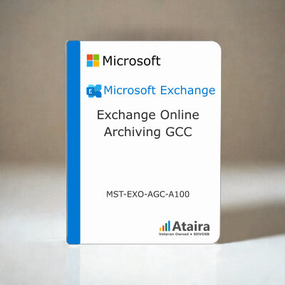Exchange Online Archiving Exchange Online GCC MST-EXO-AGC-A100