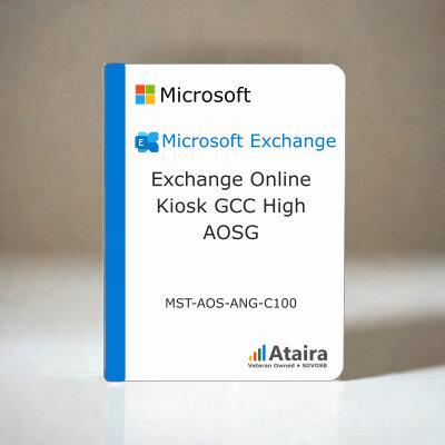 Exchange Online Kiosk GCC High MST-AOS-ANG-C100