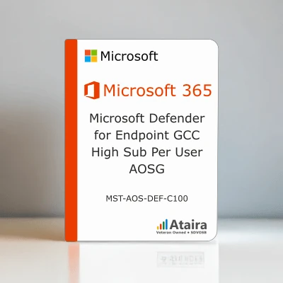 Microsoft Defender Endpoint GCC High Sub per User
