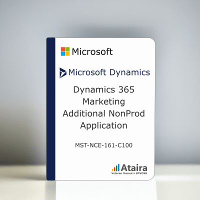 Dynamics 365 Marketing Additional NonProd Application