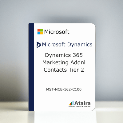 Dynamics 365 Marketing Addnl Contacts Tier 2
