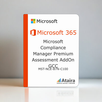 Microsoft Compliance Manager Premium Assessment AddOn GCC Subscription License