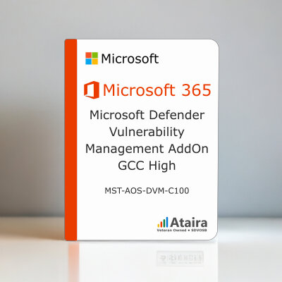 Microsoft Defender Vulnerability Management AddOn GCC High MST-AOS-DVM-C100