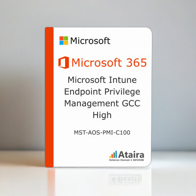 Microsoft Intune Endpoint Privilege Management GCC High MST-AOS-PMI-C100
